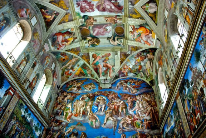green design, eco design, sustainable design, Sistine Chapel LED lights, OSram, Michelangelo, Vatican City
