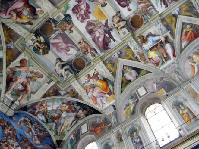 green design, eco design, sustainable design, Sistine Chapel LED lights, OSram, Michelangelo, Vatican City