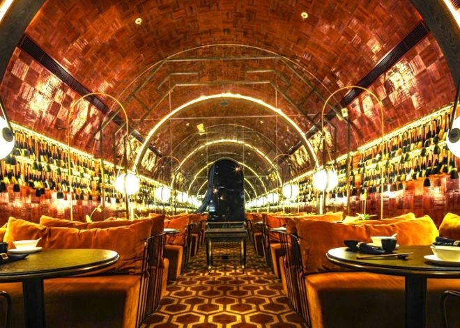 Hong Kong, Chinese design, Joyce Wang Studio, MOTT32 restaurant, interior design, restaurant, best interior award, architecture award, repurposed spaces, green renovation