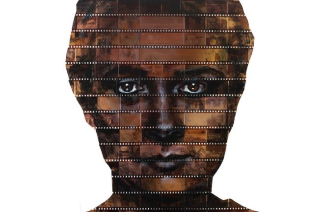 green design, eco design, sustainable design , Nick Gentry, recycled film, recycled negatives, eco art, recycled art