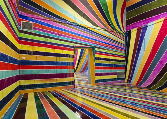 Markus Linnenbrink, art installation, color installation, light refraction, Brooklyn artist, Kunsthalle Nürnberg, art installation, art exhibition Germany, Germany art