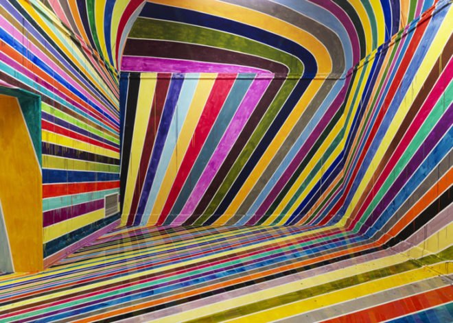 Markus Linnenbrink, art installation, color installation, light refraction, Brooklyn artist, Kunsthalle Nürnberg, art installation, art exhibition Germany, Germany art