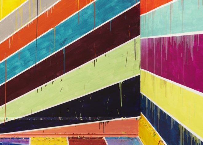 Markus Linnenbrink, art installation, color installation, light refraction, Brooklyn artist, Kunsthalle Nürnberg, art installation, art exhibition Germany, Germany art