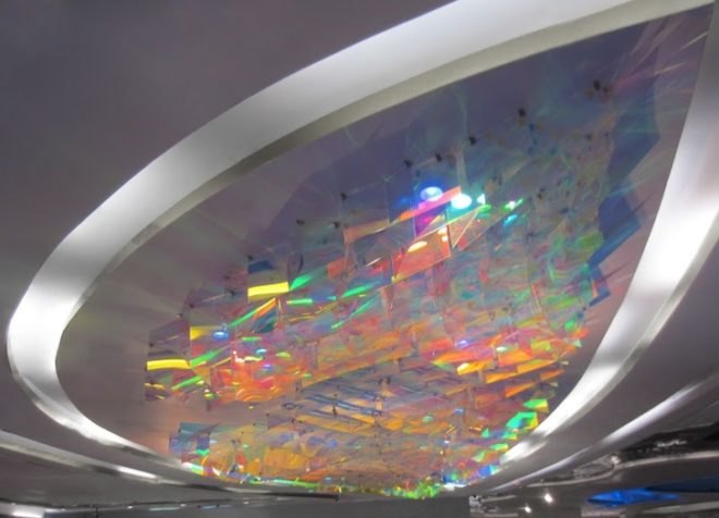 orproject, indira gandhi international airport, Lehar, Dichroic, dichroic film, art installation, reader submitted content,
