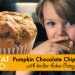 Vegan Pumpkin Chocolate Chip Cupcake recipe, Petey Rojas