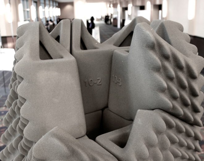 Quake Column, earthquake-resistant design, column design, 3d printing, 3d printed architecture, inca architecture, ancient architecture, building techniques, anti-seismic design, disaster-proof design