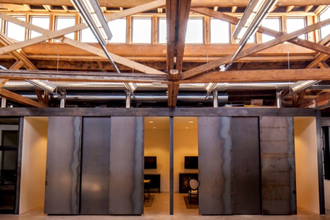 Olson Kundig Architects, Sarofsky Corporation, movies, office space, studio space, green renovation, preservation, Chicago, Seattle architects