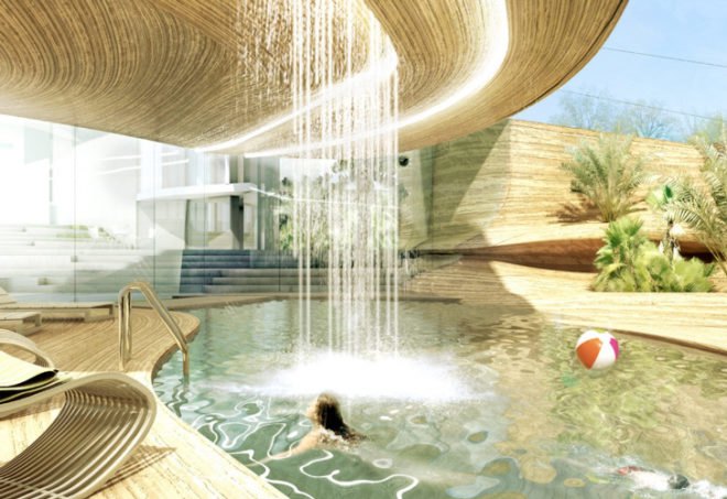 green mansion, Baca Architects, passive house, passivhaus, English passivhau, Round roof, CHP, GSHP,