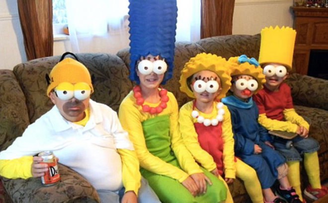 Halloween, halloween, Hallowe'en, hallowe'en, halloween costume, halloween costume contest, halloween contest, costumes, costume, costume contest, family costume, family costumes, Simpsons