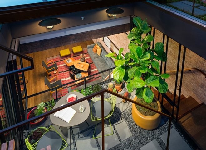 new york architecture, dwell on design, home tours, nyc interior design, green renovations, eco interiors, bring nature indoors, eco-friendly apartment design, new york city apartments, andrew franz, tribeca real estate, building restorations, adaptive reuse