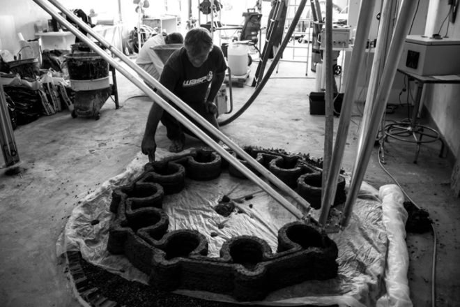 green design, eco design, sustainable design, WASP, World's Advanced Saving Project, Maker Faire Rome, 3d printed architecture, 3d printed clay