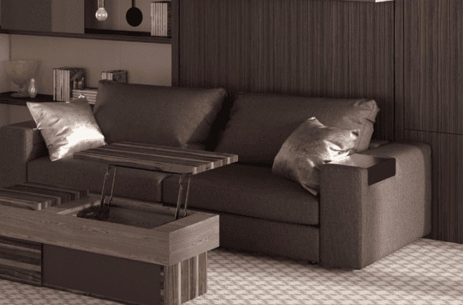 Resource Furniture, micro apartment, micro living, small living, tiny apartments, green design, eco design, green furniture, double duty furniture, sustainable furniture, hotel resource, dwell on design ny, dwell on design, double duty furniture, furniture for small spaces