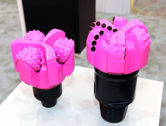 fracking, corporate sponsorship, philanthropy, Baker Hughes, Susan G Komen, pink drill bits, fracking company paints drill bits pink to fight breast cancer, pinkwashing,