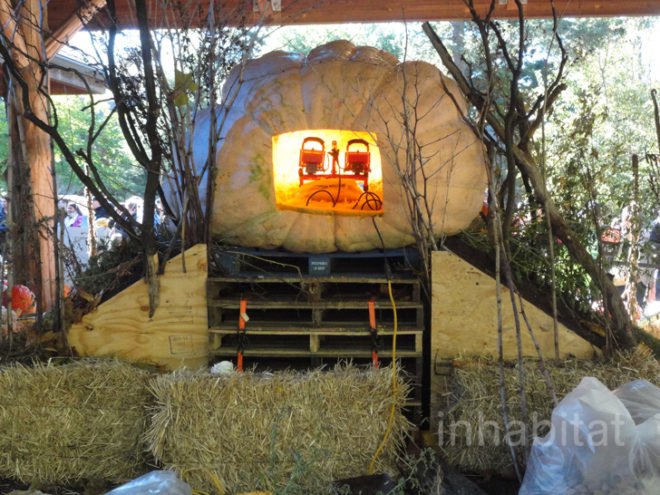 green design, eco design, sustainable design, Ray Villafane, carved pumpkins, New York Botanical Garden, Halloween, Bronx