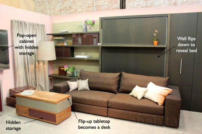 double duty furniture, dwell on design, dwell on design ny, eco design, furniture for small spaces, green design, green furniture, hotel resource, micro apartment, micro living, resource furniture, small living, sustainable furniture, tiny apartments
