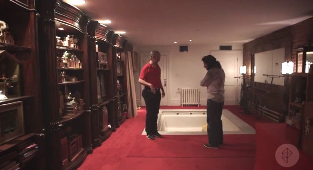 Secret Spaces, Brittania, richard garriott, garriott manor, lord british, richard garriott de cayeux, Laetitia Garriott de Cayeux, secret compartments in homes, secret compartments, unique homes, weird homes, amazing homes, nyc brownstone, britannia nyc, britannia new york, secret compartments, hidden compartments