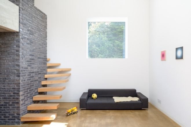 Stocker Dewes Architekten, green roof, horse stable, freiburg, germany, stable conversion, Black forest, minimalist, skylights, sustainable architecture, renovation, architecture renovation, german architecture