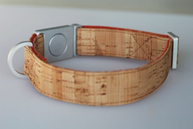 ALU Collar, Mema Pets, dog collar, hemp collar, cork collar, vegan collar, vegan dog collar, pet collar