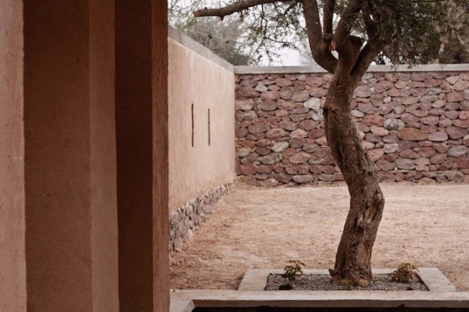 Bioclimatic, bioclimatic architecture, Dorian Vauzelle, Nicolas Coeckelberghs, BC architects, rammed earth, locally sourced materials, locally sourced stone, the Goodplanet foundation, united carbon action program, Morocco, Aknaibich, adobe walls, mud bricks