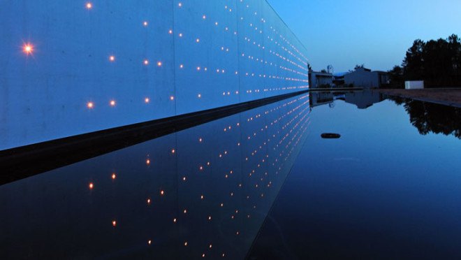 green design, eco design, sustainable design, Baggio-Piechaud, LED facade, Ballande Group, moat, led lights