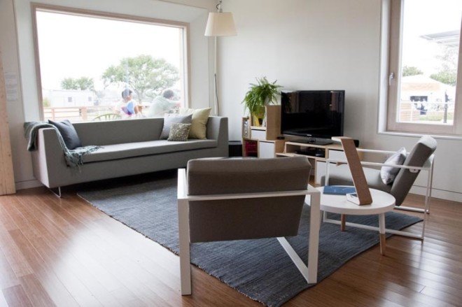 energy-efficient home, affordable housing, solar gain, net zero, Net Zero Home, solar decathlon, solar energy, empowerhouse, parsons new school, student work, architecture competition, low-cost housing