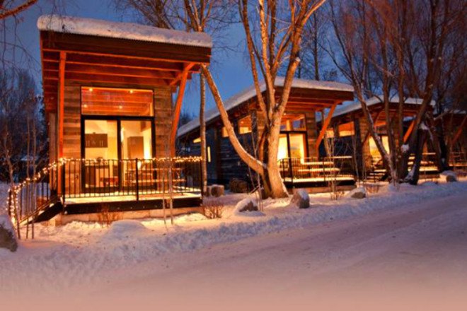 Fireside Resort, Wheelhaus Cabins, wheelhaus, eco cabin, micro house, tiny house, jackson, wyoming, eco travel