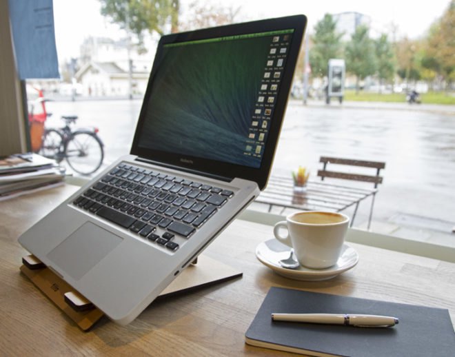 FLIO, flio, FLIO laptop stand, flio laptop stand, laptop stand, stand, wooden laptop stand, wood laptop stand, beech laptop stand, eucalyptus, bamboo, bamboo laptop stand, FLIO bamboo, flio stand, Vlad Butucariu