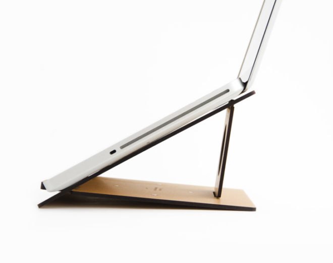 FLIO, flio, FLIO laptop stand, flio laptop stand, laptop stand, stand, wooden laptop stand, wood laptop stand, beech laptop stand, eucalyptus, bamboo, bamboo laptop stand, FLIO bamboo, flio stand, Vlad Butucariu