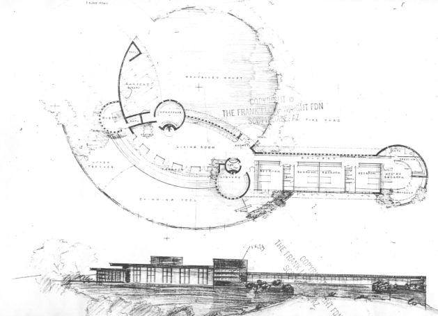 hugh petter, frank lloyd wright, tyntesfield springs, bristol, uk, O'Keefe family house, frank lloyd wright foundation, stephen brooks architects, north somerset council, edward gerry