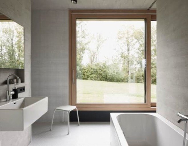 Haus Kaltschmieden, Bernardo Bader, architecture, german architecture, farmhouse renovation, farmhouse architecture, design, sustainable design, repurposed materials, white fir cladding,