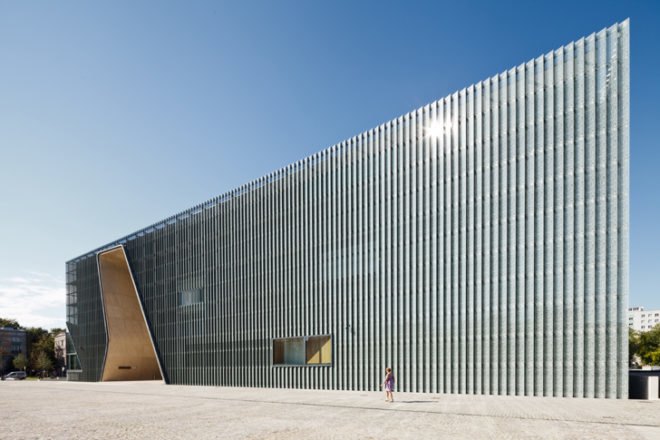Museum of the History of Polish Jews, Warsaw, Finlandia Prize for Architecture, Finnland, Lahdelma & Mahlamäki Architects, Kurylowicz & Associates, Polish architects, museum, perforated facade
