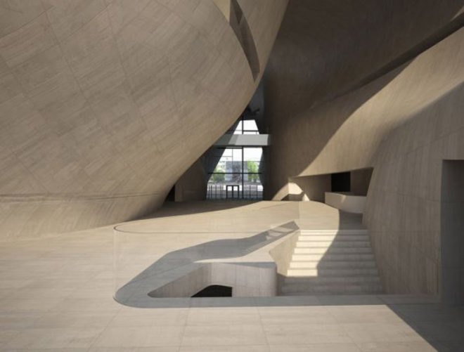 Museum of the History of Polish Jews, Warsaw, Finlandia Prize for Architecture, Finnland, Lahdelma & Mahlamäki Architects, Kurylowicz & Associates, Polish architects, museum, perforated facade