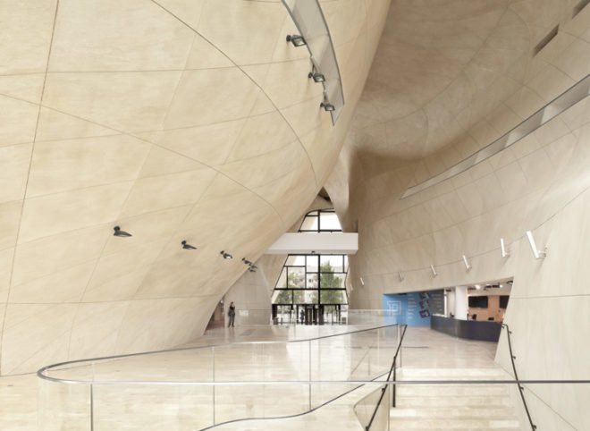 Museum of the History of Polish Jews, Warsaw, Finlandia Prize for Architecture, Finnland, Lahdelma & Mahlamäki Architects, Kurylowicz & Associates, Polish architects, museum, perforated facade