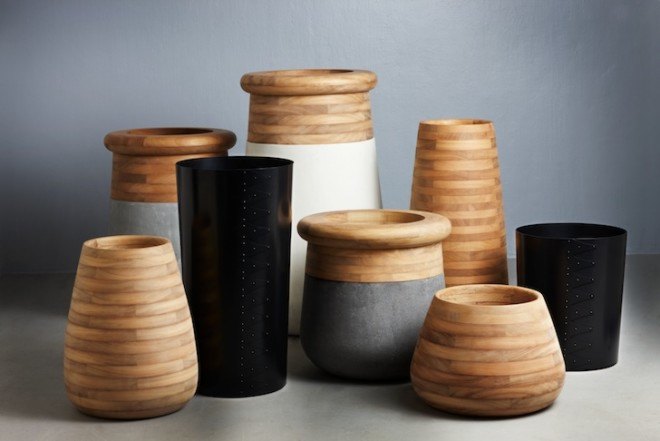 Indigenus, Peter van der Post, planter, contemporary planters, high end planters, natural materials, sustainably sourced timber, limestone, reader submitted content