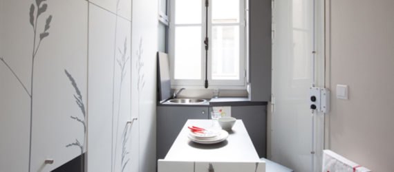 kikoto, french architects, small space living, small apartments, tiny spaces, swiss army knife, paris, transformable furniture, modular furniture, space-saving design