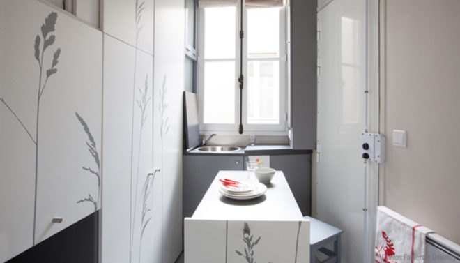 kikoto, french architects, small space living, small apartments, tiny spaces, swiss army knife, paris, transformable furniture, modular furniture, space-saving design