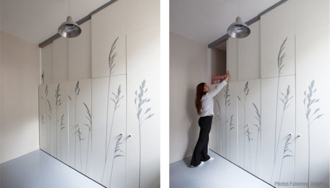 kikoto, french architects, small space living, small apartments, tiny spaces, swiss army knife, paris, transformable furniture, modular furniture, space-saving design