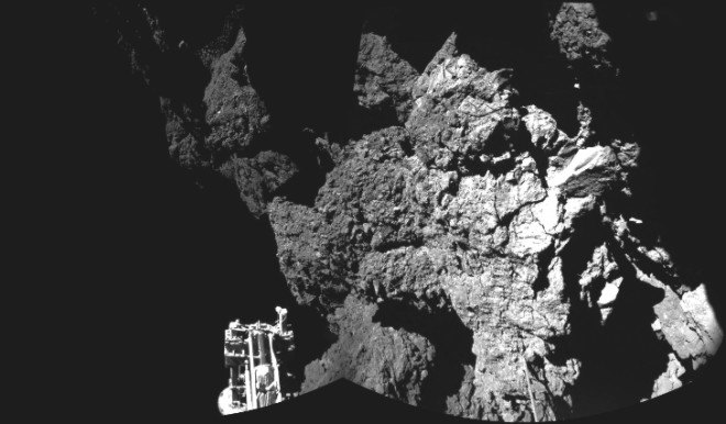 Philae probe, comet landing, Rosetta, Rosetta project, European Space Agency, first probe lands on comet, first pictures from comet surface, space exploration, ESA