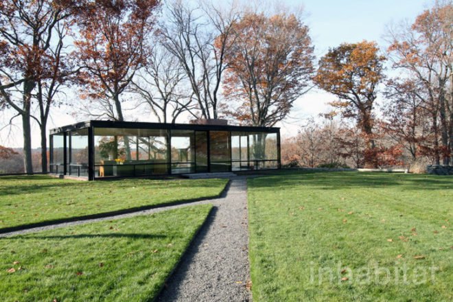 green design, eco design, sustainable design, Philip Johnson Glass House, New Canaan, radiant flooring, David Whitney, mid-century modern