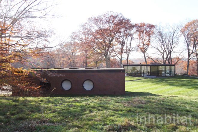 green design, eco design, sustainable design, Philip Johnson Glass House, New Canaan, radiant flooring, David Whitney, mid-century modern
