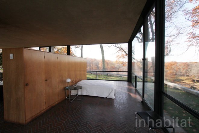 green design, eco design, sustainable design, Philip Johnson Glass House, New Canaan, radiant flooring, David Whitney, mid-century modern