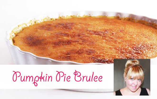 Pumpkin pie creme brulee, Pumpkin recipes, creme brulee recipes, dessert recipes, thanksgiving desserts, thanksgiving recipes, inhabitat thanksgiving, vegan thanksgiving recipes, vegan desserts, vegetarian desserts, vegetarian thanksgiving recipes, vegan food, vegan holiday, inhabitat holiday, sustainable food, paleo thanksgiving, paleo diet, paleo desserts