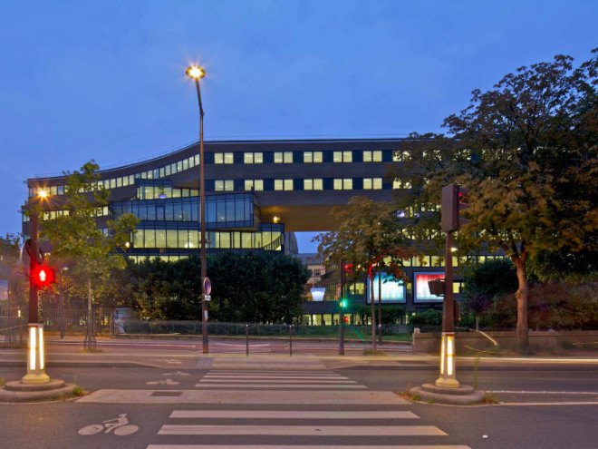 Pushed Slab, MVRDV, eco office, sustainable office, paris, eco-quarter, energy efficient office