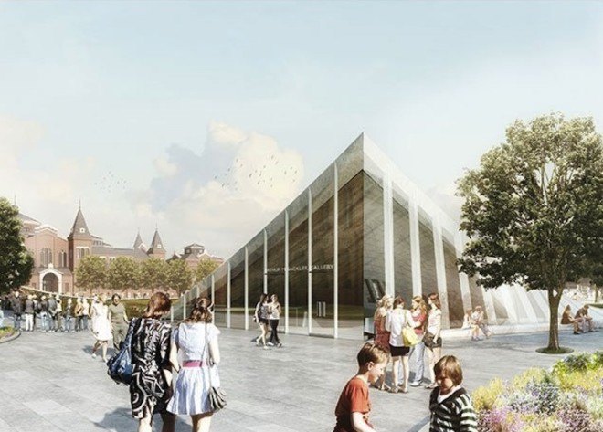 BIG, Bjarke Ingels, Bjarke Ingels Group, National Mall, Washington D.C., Smithsonian, Smithsonian Master plan, Smithsonian BIG master plan, Smithsonian Castle, South National Mall, Hirshhorn Museum, Haupt Garden, urban design,