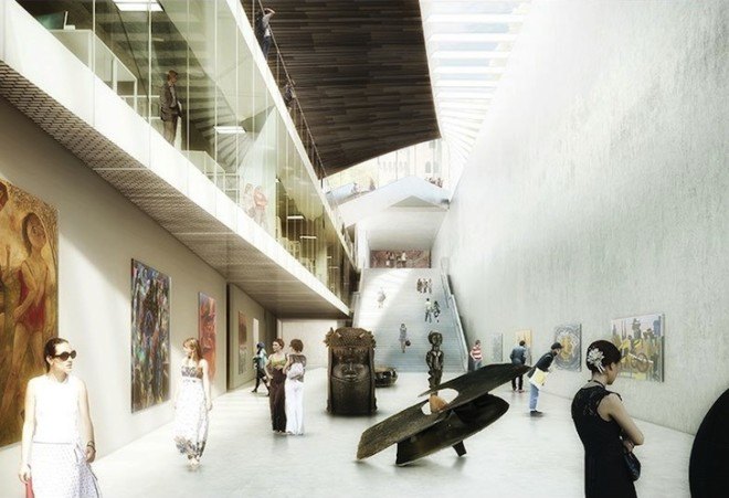 BIG, Bjarke Ingels, Bjarke Ingels Group, National Mall, Washington D.C., Smithsonian, Smithsonian Master plan, Smithsonian BIG master plan, Smithsonian Castle, South National Mall, Hirshhorn Museum, Haupt Garden, urban design,