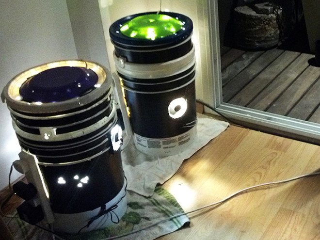 SpaceBuckets, space bucket, space buckets, buckets, food buckets, gardening buckets, DIY space bucket