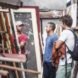The Upcyclist, James Gallelty, The Bower, Australia, Sydney, tiny house, tiny bedroom, tiny house movement, tiny houses, tiny homes, solar power, led lighting, space saving furniture, fold up bed, upcycling, reclaimed materials, salvaged materials