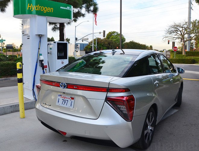 Mirai, fuel cell vehicle, Toyota, Toyota Mirai, Toyota fuel cell vehicle, hydrogen vehicle, hydrogen car, hydrogen fuel cell, toyota hydrogen fuel cell vehicle, sustainable transportation, green transportation, green car, eco vehicle, 2015 Toyota Mirai, hydrogen fuel station, poo power, Fountain Valley Renewable Hydrogen Station, biogas hydrogen, waste to energy, hydrogen gas from sewage