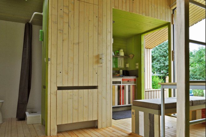 Trek In Hikers Cabin, Moodworks Architecture, kristel hermans architectuur, trek-in, prefab cabin, eco cabin, luxury camping, sustainable cabin
