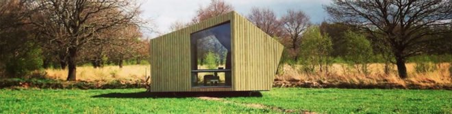 Trek In Hikers Cabin, Moodworks Architecture, kristel hermans architectuur, trek-in, prefab cabin, eco cabin, luxury camping, sustainable cabin